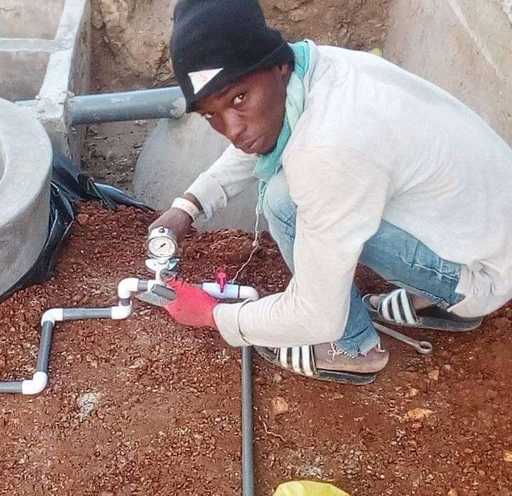 Construction d'un système biogaz