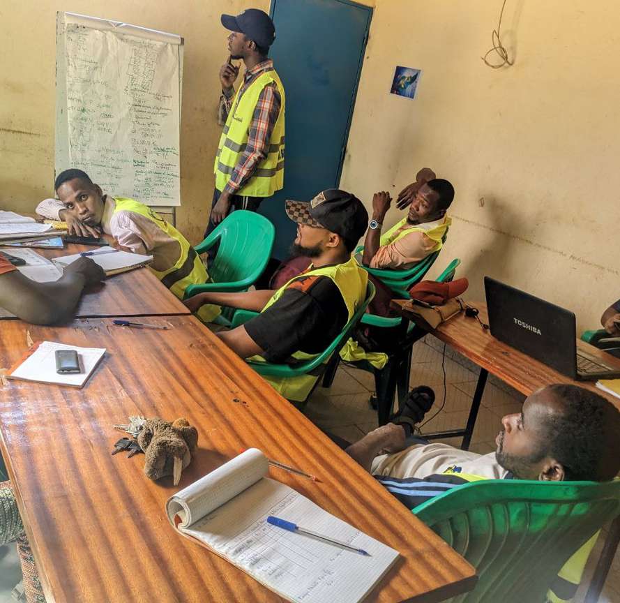 Session de formation en salle