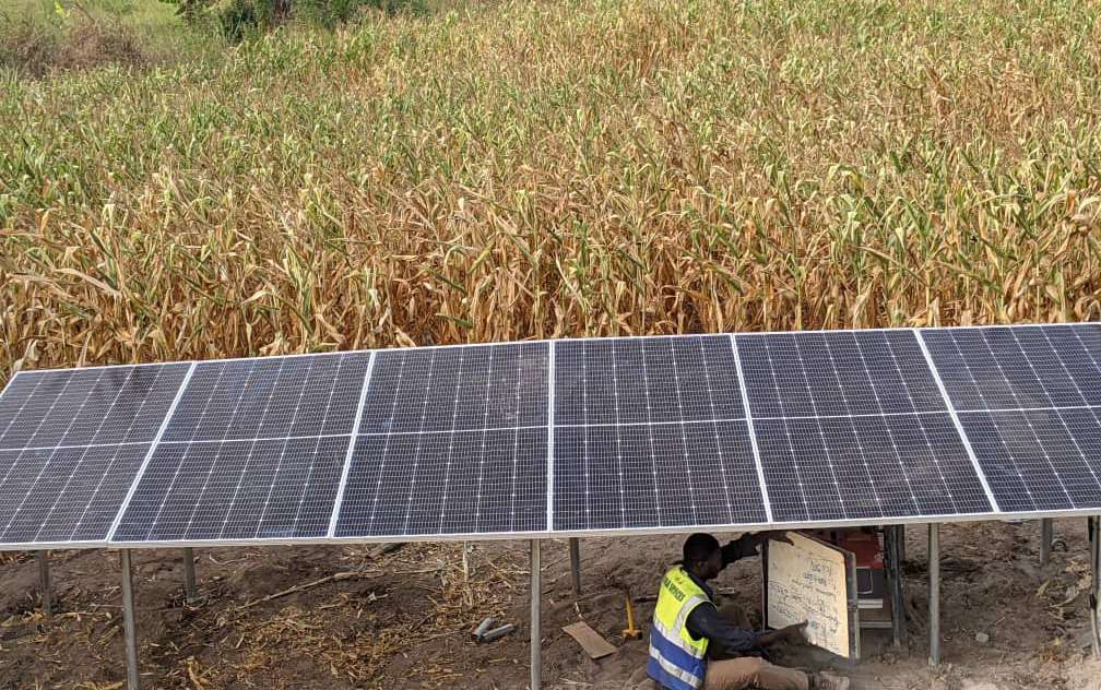 Pompage solaire pour usage agricole